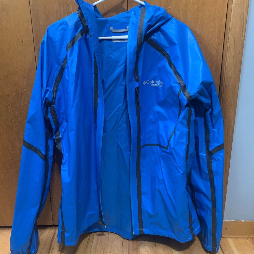 Columbia/Montrail Men’s OutDry EX Caldorado Rain Shell Jacket - Blue, Large